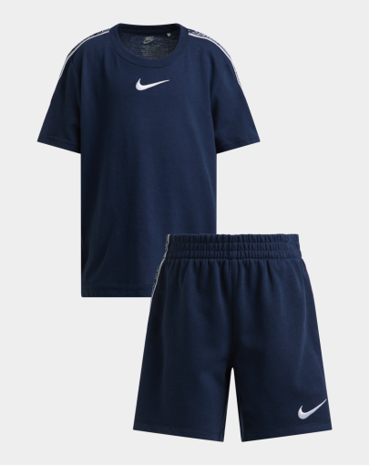 Nike Toddler Boys Poly pack Knit Navy Short Set
