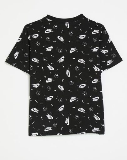 Nike all-over print boxy tee -black2