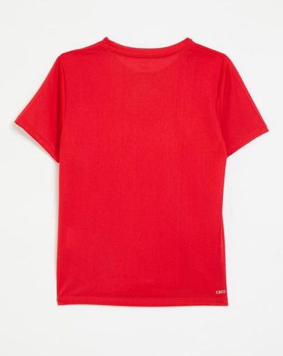 Nike dri-fit legend short sleeve tee – university red2