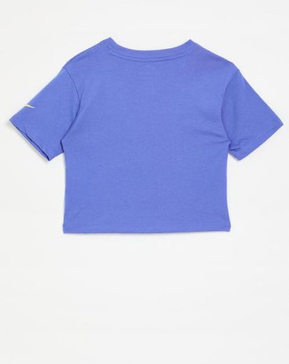 Nike essentials boxy tee – comet blue2