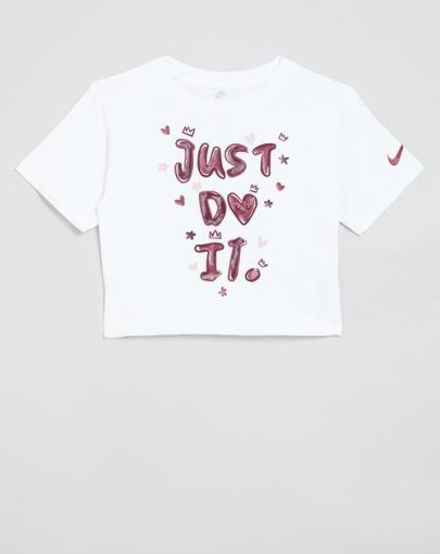 Nike essentials boxy tee – white