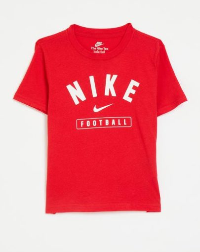 Nike football field sport tee – university red