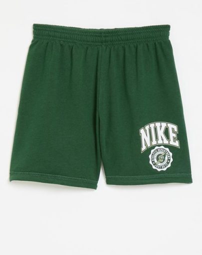 Nike pe french terry reversible shorts – green