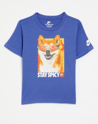 Nike stay spicy tee – comet blue