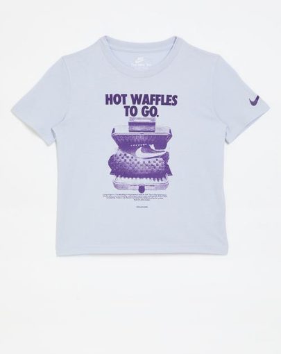 Nike waffles to go tee – ghost