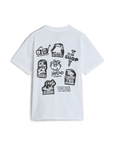 Vans Classified Essential Tee Kids White2