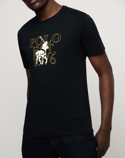 logo print tee