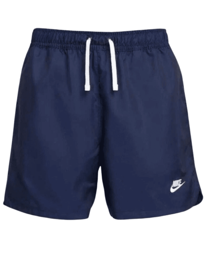nike lbr woven short midnight navy