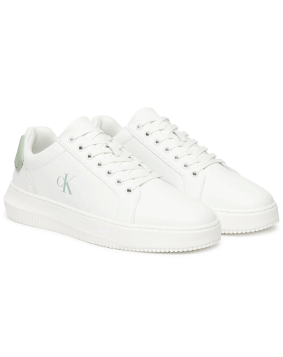Calvin Klein Chunky Cupsole RU Patch White Green2
