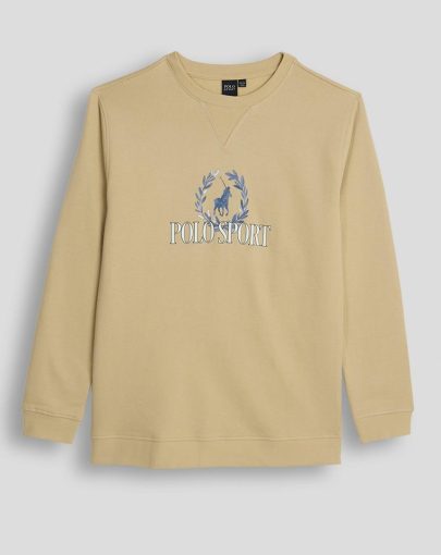 Polo Harlow Printed Sport Sweater Stone