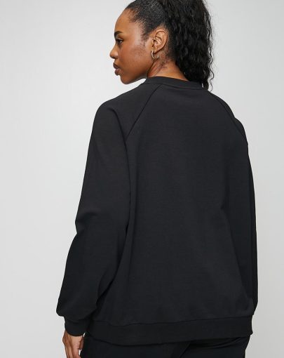 Polo Sophia LS Track Top Black3