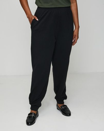Polo Sophia LS Track jogger Black