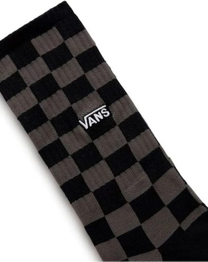 Vans Checkerboard Crew Unisex Grey Black2