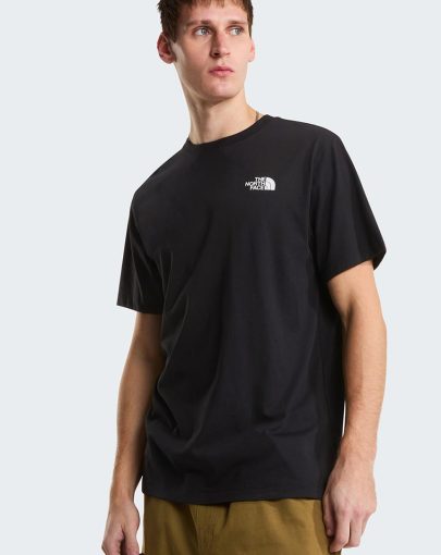 the North Face Vertical Regular Tee Black2