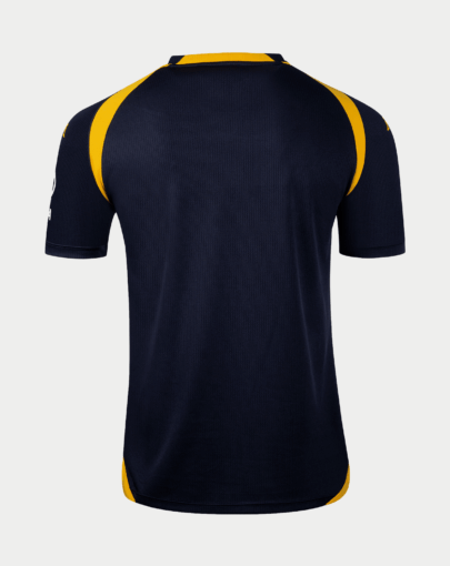 Kappa Mens Kaizer Chiefs Away 2627 BlackYellow Stadium Jersey2