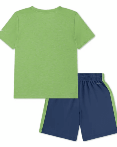 Nike Dropset Tee and Shorts Set mystic2