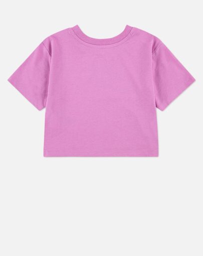 Nike HBR Club Boxy Tee Girls Pink migenta2