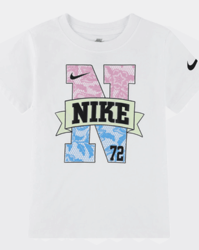 Nike Lace It Up Ringlet Tee Girls White