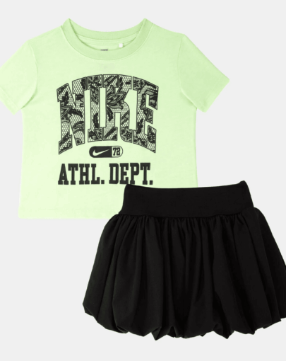 Nike Lace It Up Scooter Skirt Set lime