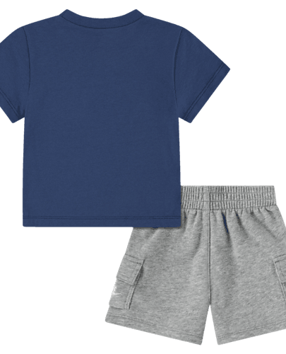 Nike NSW Pkt Tee FT Short Set Boys Grey2
