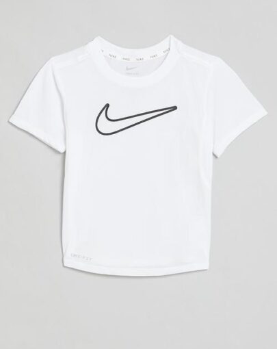 Nike all day play dri-fit tee – white