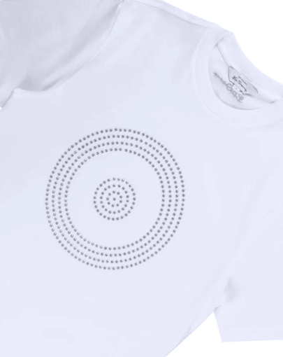 Target Bling Crew T-Shirt (White)2