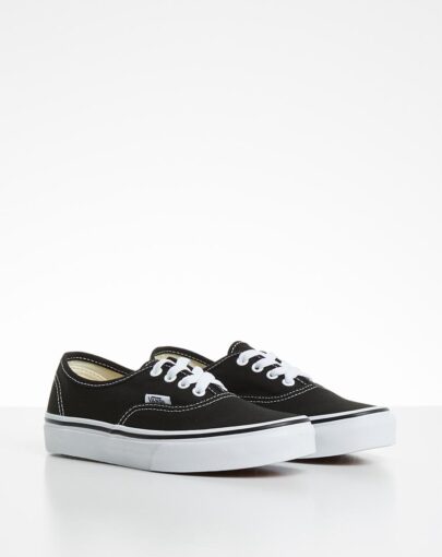 Vans Authentic Kids Black White