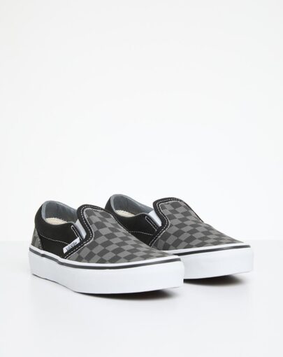 Vans Slip On B Grey Black2