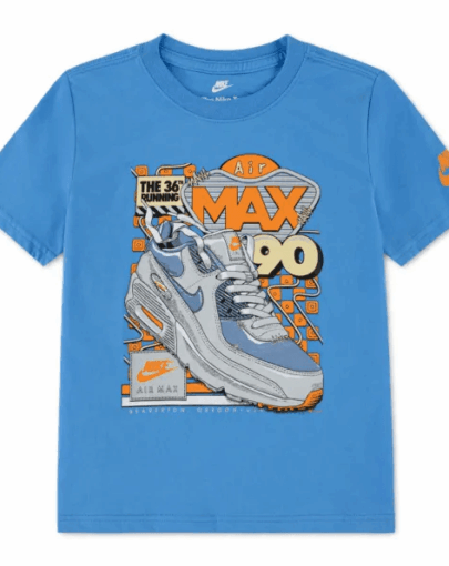 nkb air max sneaker tee blue
