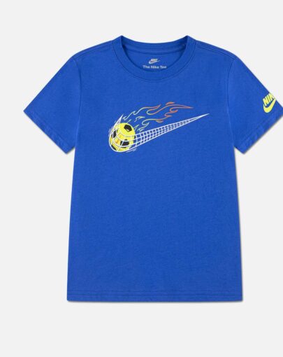 nkb soccer swoosh tee blue