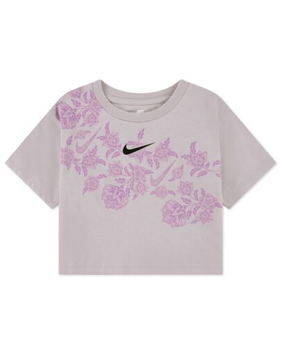 nkg lace it up boxy tee rose