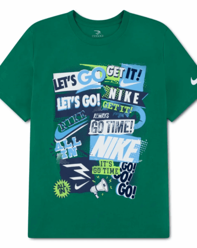 rwb collage tee malachite green