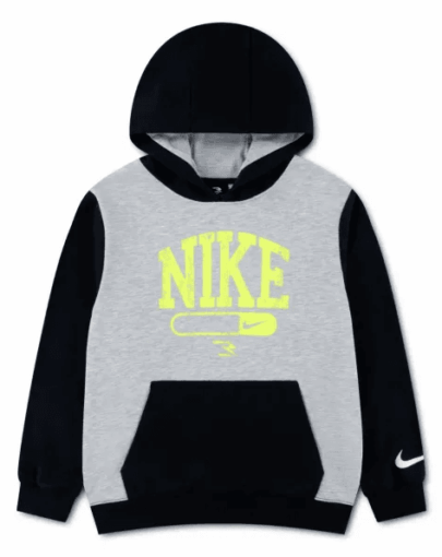 rwb vintage french terry hoodie grey black
