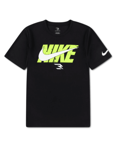 rwb wordblock dri fit tee black