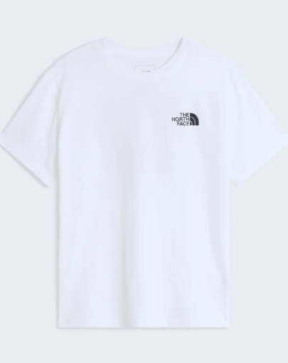 the north face teen evolution box nse ss tee white2