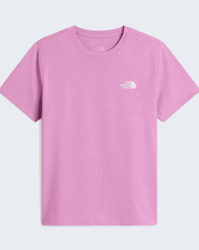 the north face teen evolution simple dome tee hushed lavender