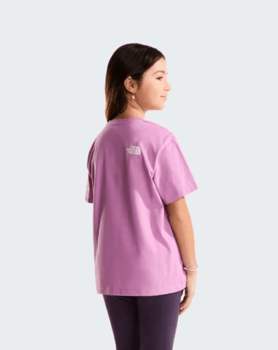 GIRLS’ CHALBI RELAXED GRAPHIC T-SHIRT pink2