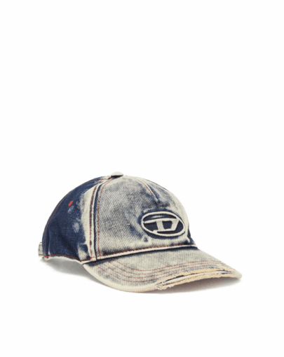 PR17772BI44214_A064670DGAV01_Baseball_cap_in_treated_denim_SZ4