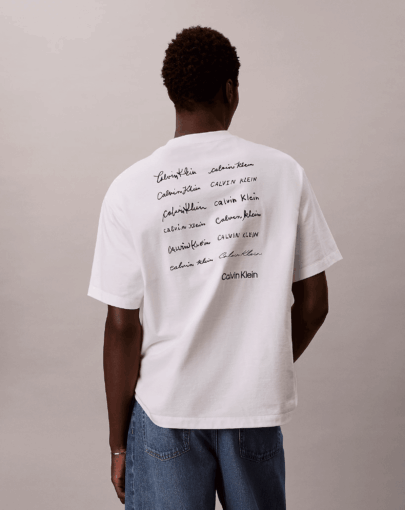 Relaxed Script Logo T-shirt ck2