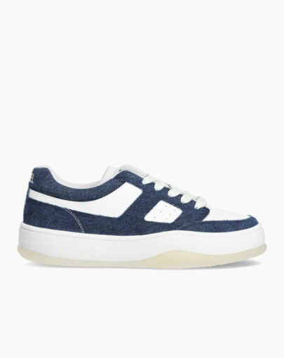 Diesel D Long Low Sneaker White Blue